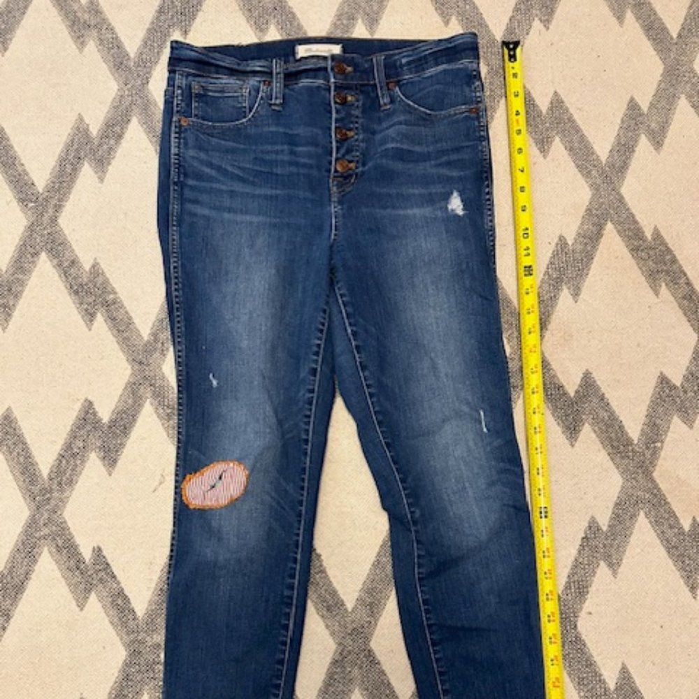 Madewell 10" Skinny High-rise jeans 29